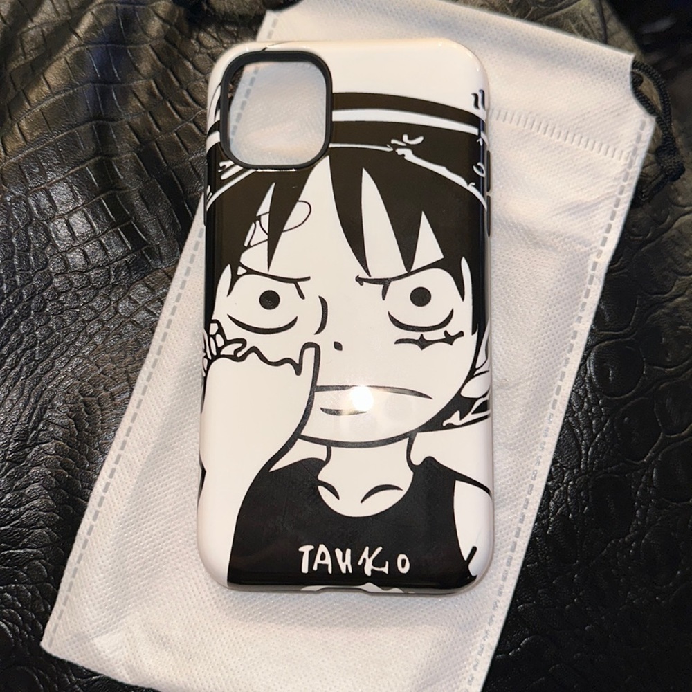 Phone case iPhone 11 Cute Japan Cartoon Anime One Pc Soft Liquid Silicone Case